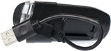 Headlight zukünfteg USB LED Rechargeable Schwaarz