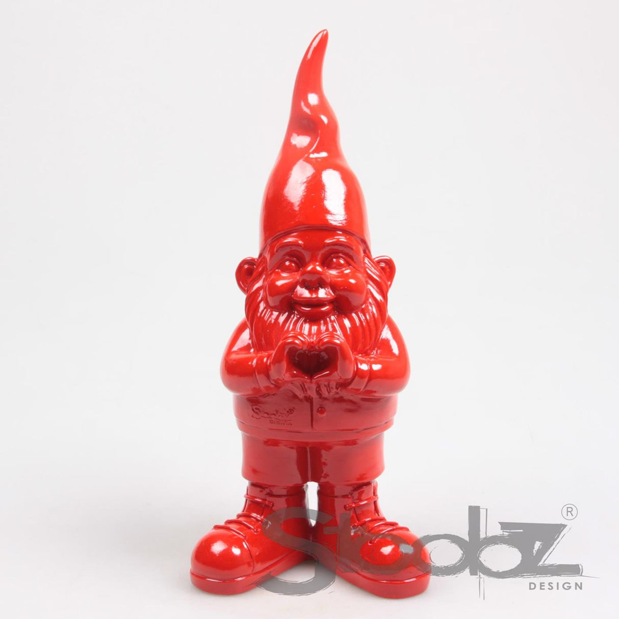 Stoobz design stoobz gnome heart red 29.5cm