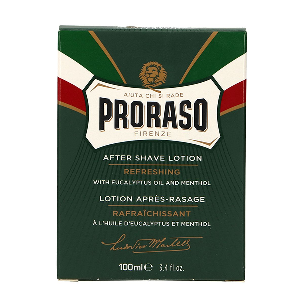 Proraso voda po holení eukalyptus 100 ml