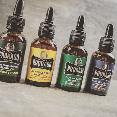 Proraso olej na vousy azurová limetka 30ml