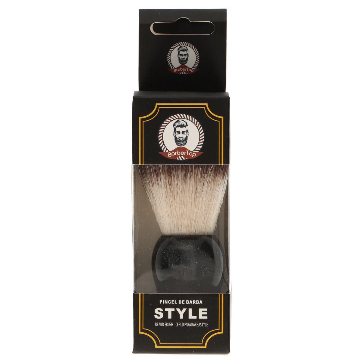 Voorkappers shaving brush black