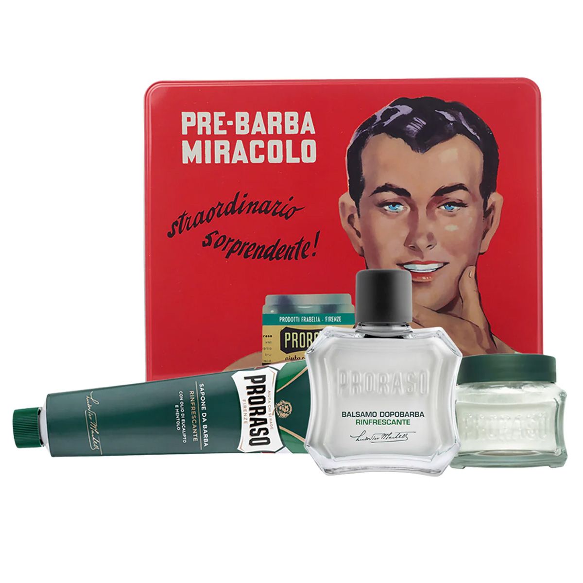 Proraso skutimosi dovanų dėžutė eukaliptas