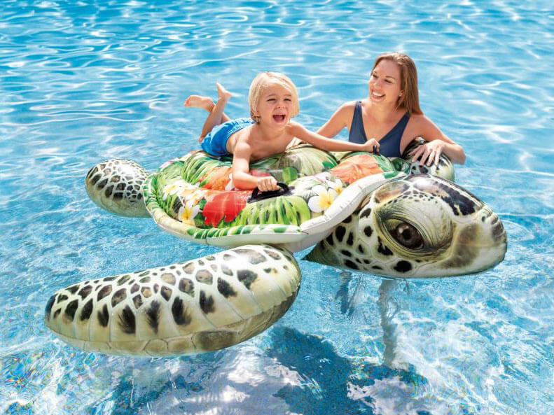 Inflatable turtle