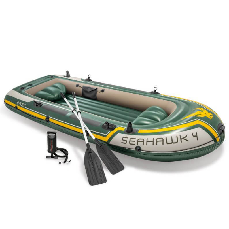 Intex Seahawk 4 Set vier Personen aufblasbares Boot