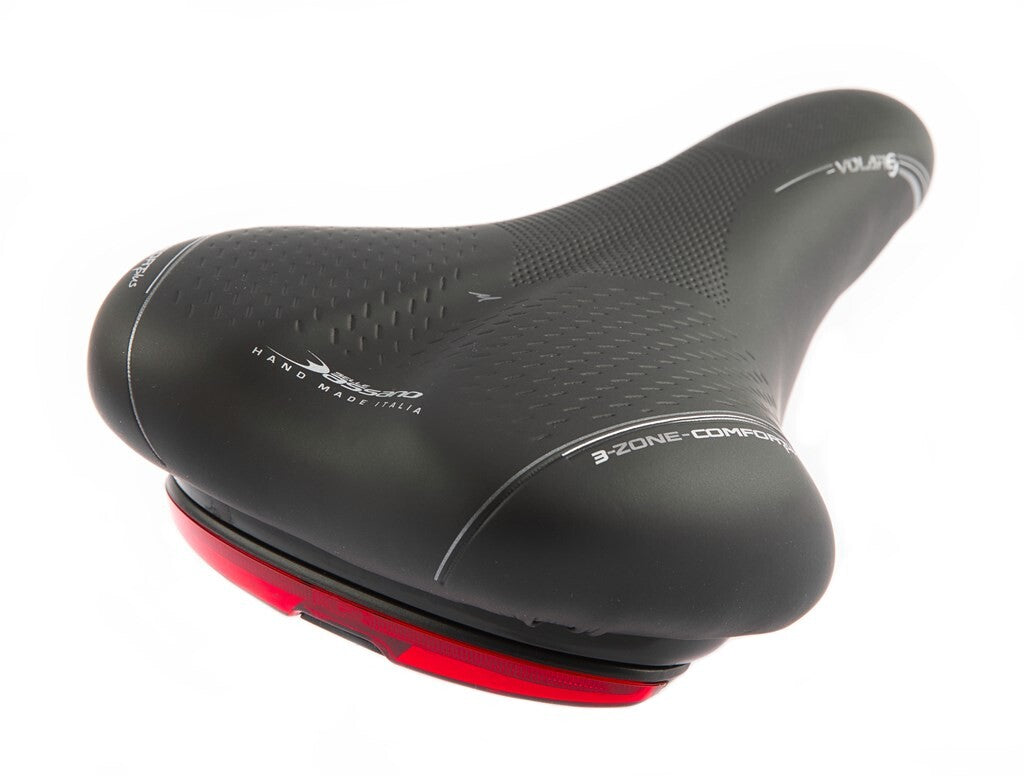 Saddle Volare m x33 mat gefouerte Männer - schwaarz