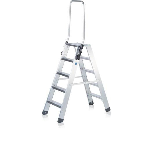 Zarges stepladder seventec b 2x8tr with bracket