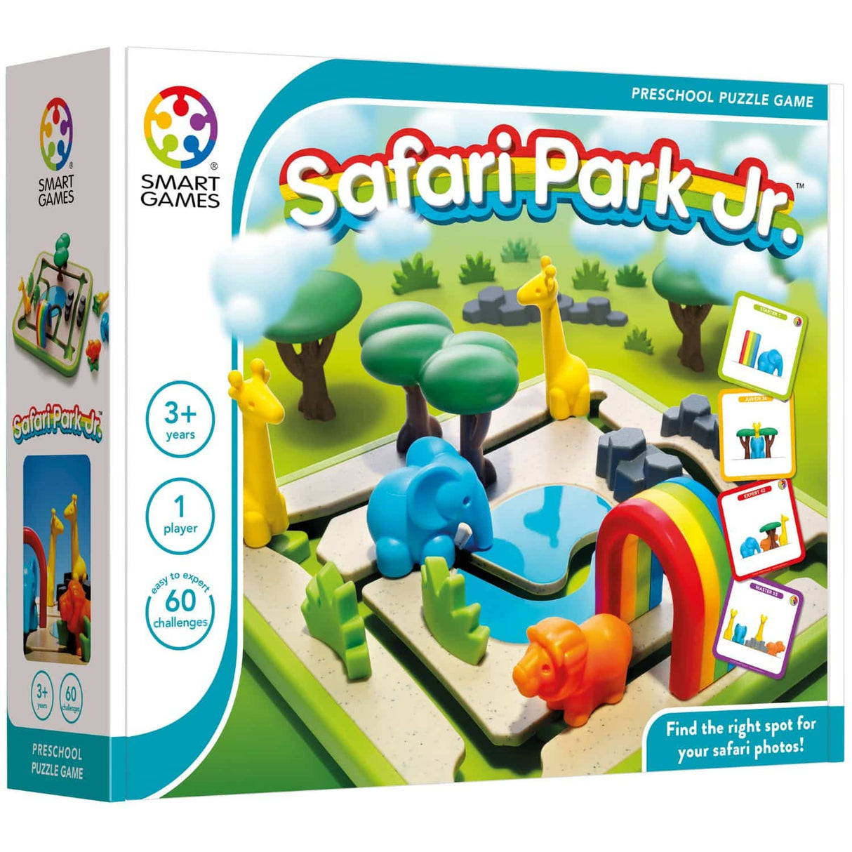 Jogos inteligentes - parque safari pré-escolar júnior
