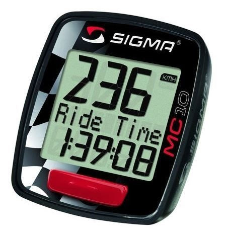 Sigma MC10 Motorbike Computer Wire Max Speed ​​399 km U 01013