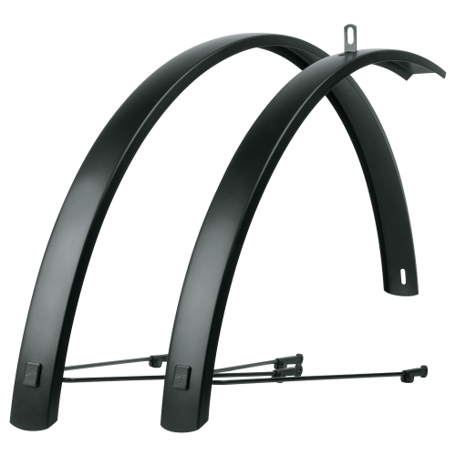 SKS Fender Set 28 (622) AL 56 mm en aluminium noir