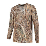 Stealth Gear Stealth Gear T-shirt Long Sleeve Camo Rietprint Size L