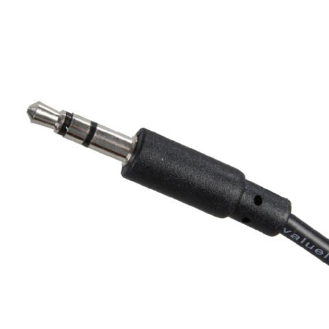 Benel Stereo Audioextraktion Kabel 3,5 mm männlich 3,5 mm weiblich 5m