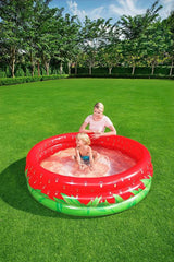 Bestway swimming pool 3-ring strawberry 160x38cm