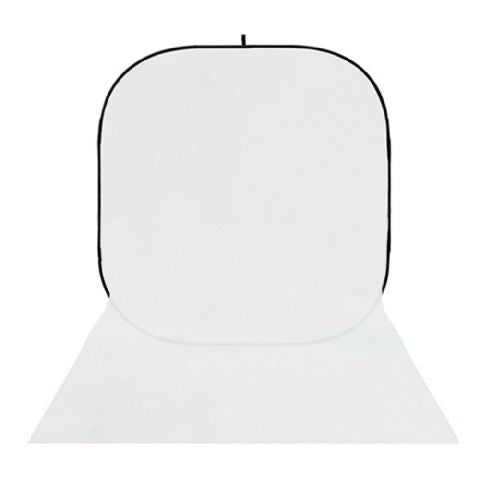 Tablero de fondo de estudios BBT-01-20 Blanco blanco 400x150 cm