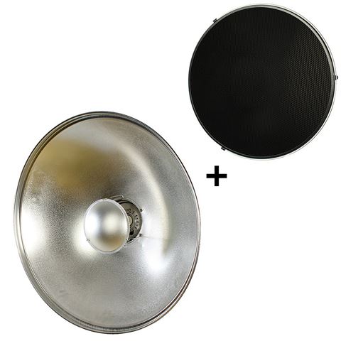 Plat de beauté étudié Silver Sk-BD700 70 cm avec en nid d'abeille