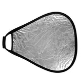 StudioKing Grip Reflector Zilver Wit CRGSW60 60 cm