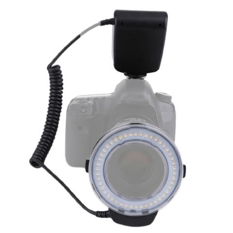 Studioking makro LED kruhová lampa s Flash RL-130