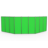 Studioking Panoramic Bakgrund Green Screen FSF-240900PT 240x900cm