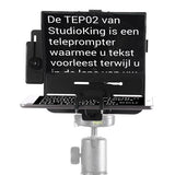 Studioking Teleprompter Autocue TEP02 dla tabletek