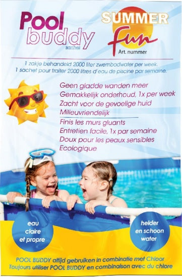 Summer Fun Maintenance Measant Pool Buddy for 2000 liters white