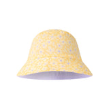 Florish | yellow UV reversible sun hat
