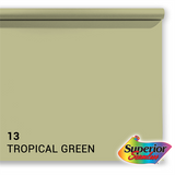 Überlegener Hintergrundpapier 13 Tropical Green 1,35 x 11m