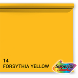 Vynikající pozadí papír 14 Forsythia Yellow 1,35 x 11m