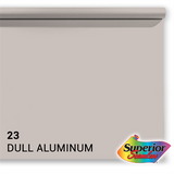 Superior background paper 23 dull aluminum 1.35 x 11m