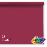 Superior background paper 27 Flame 1.35 x 11m