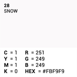 Överlägsen bakgrundspapper 28 Snö 1,35 x 11m