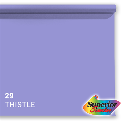 Superior background paper 29 Thistle 1.35 x 11m