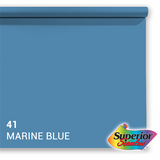 Superior background paper 41 Marine Blue 1.35 x 11m