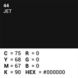 Vrhunski papir za ozadje 44 Jet črna 1,35 x 11m