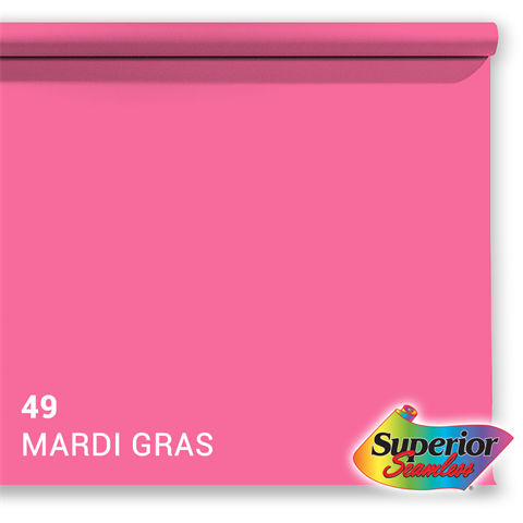 Documento de fondo superior 49 Mardi Grass 1.35 x 11m