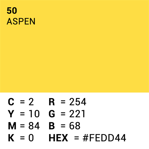 Overlegen bakgrunnspapir 50 Aspen 1,35 x 11m