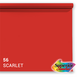 Papier de fond supérieur 56 Scarlet 1,35 x 11m