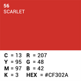 Overlegen baggrundspapir 56 Scarlet 1,35 x 11m