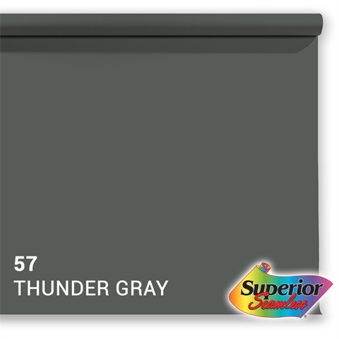 Documento de fondo superior 57 Thunder Gray 1.35 x 11m