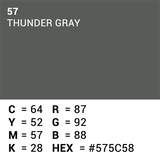 Documento de fondo superior 57 Thunder Gray 1.35 x 11m