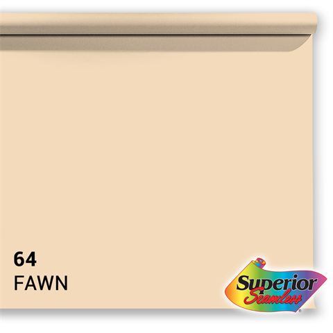 Papier de fond supérieur 64 FAWN 1,35 x 11m