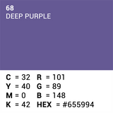 Documento de fondo superior 68 Deep Purple 1.35 x 11m