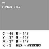 Superior background paper 71 Lunar Gray 1.35 x 11m