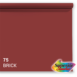 Superior Hannergrondpabeier 75 Brick 1.35 x 11m