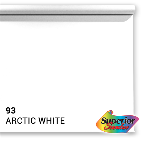 Vynikající pozadí papír 93 Arctic White 1,35 x 11m