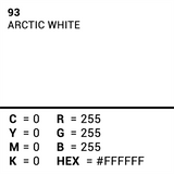 Papier d'arrière-plan supérieur 93 ARCTIC BLANC 1,35 x 11M