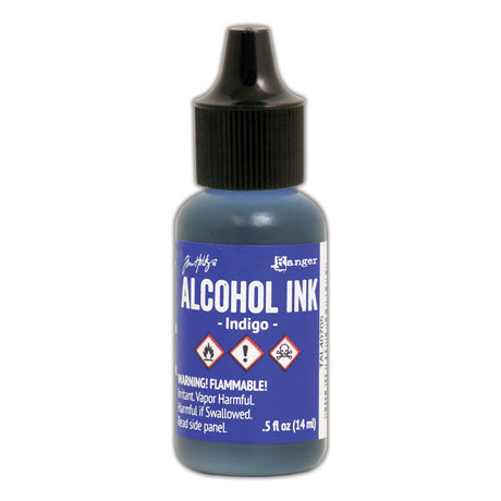 Tinta Ranger Ranger • Tim Holtz Tinta Álcool Indigo 14ml