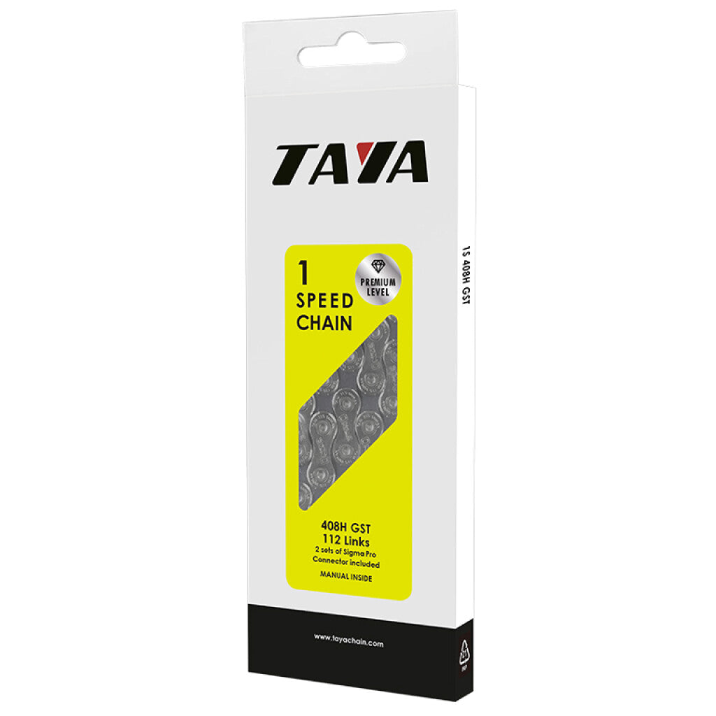 Taya halskæde 408H Anti -Rust 1 2 X 3 32 1S 112 Schakels Gray