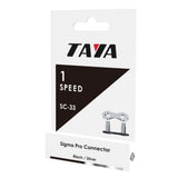 Taya chain switch Sigma Pro 1 2x1 8 black per 2 pieces on card