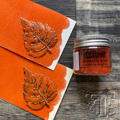Ranger ink ranger • tim holtz relevo de angústia esmalte acampamento crepitante