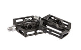 Tecora E Pedals ATB Combi SPD flat replaceable pedal pins Black