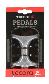 Pedales de plataforma 9 16 pulgadas MTB Silver